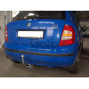 S081C GALIA Полностью оцинкованный фаркоп на Skoda Fabia хетчбек 2000-2007, 2007-2014. Подрозетник убирается за бампер. Тип шара: C (горизонтальный съемный). Невидимый вырез бампера. Нагрузки: 1200/50 кг, масса фаркопа 14,17 кг