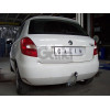 S081C GALIA Полностью оцинкованный фаркоп на Skoda Fabia хетчбек 2000-2007, 2007-2014. Подрозетник убирается за бампер. Тип шара: C (горизонтальный съемный). Невидимый вырез бампера. Нагрузки: 1200/50 кг, масса фаркопа 14,17 кг
