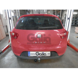 S095C GALIA Полностью оцинкованный фаркоп на SEAT Ibiza IV хетчбек 3/5 дверей 2008-2017, Ibiza ST универсал 2010-2017. Тип шара: C (горизонтальный съемный). Подрезка б