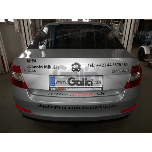 S105V GALIA Полностью оцинкованный фаркоп на Skoda Octavia III седан/универсал 2013-2020, Octavia IV седан/универсал 2020-, включая 4x4, включая Scout, Volkswagen Golf VII Sportsvan рестайлинг 2018-2020, Volkswagen T-Roc 2017-. Тип шара: AV (вертикальное 