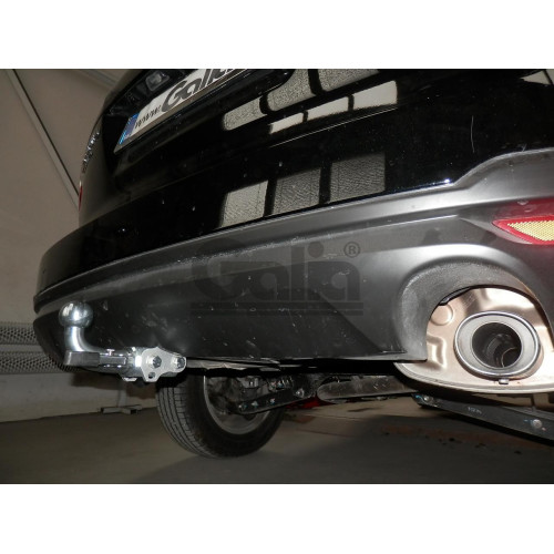 S106A GALIA Полностью оцинкованный фаркоп на Subaru Forester 2013-2018. Тип шара: A. Невидимый вырез бампера. Нагрузки: 2200/90 кг, масса фаркопа 16,42 кг
