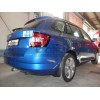 S111A GALIA Полностью оцинкованный фаркоп на Skoda Fabia универсал 2015-2021. Подрозетник убирается за бампер. Тип шара: A. Невидимый вырез бампера. Нагрузки: 1200/75 кг, масса фаркопа 11,32 кг