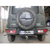 S137A GALIA Полностью оцинкованный фаркоп на Suzuki Jimny 2018-. Тип шара: A. Установка без выреза бампера. Нагрузки: 1400/75 кг, масса фаркопа 13,52 кг