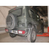 S137A GALIA Полностью оцинкованный фаркоп на Suzuki Jimny 2018-. Тип шара: A. Установка без выреза бампера. Нагрузки: 1400/75 кг, масса фаркопа 13,52 кг