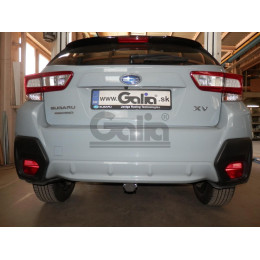 S144A GALIA Полностью оцинкованный фаркоп на Subaru XV 2017-2022. Подрозетник убирается за бампер. Тип шара: A. Установка без выреза бампера. Нагрузки: 1600/9