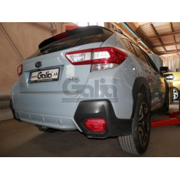 S144A GALIA Полностью оцинкованный фаркоп на Subaru XV 2017-2022. Подрозетник убирается за бампер. Тип шара: A. Установка без выреза бампера. Нагрузки: 1600/9