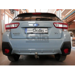 S144A GALIA Полностью оцинкованный фаркоп на Subaru XV 2017-2022. Подрозетник убирается за бампер. Тип шара: A. Установка без выреза бампера. Нагрузки: 1600/9