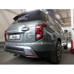 S145V GALIA Полностью оцинкованный фаркоп на KGM Torres 2023-, SsangYong Torres 2022-2023. Подрозетник убирается за бампер. Тип шара: AV (вертикальное быстросъемное 