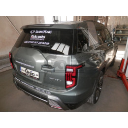 S145V GALIA Полностью оцинкованный фаркоп на KGM Torres 2023-, SsangYong Torres 2022-2023. Подрозетник убирается за бампер. Тип шара: AV (вертикальное быстросъемное 