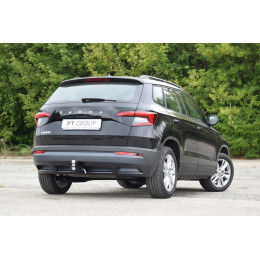 SKQ-17-991122.00 PT GROUP Фаркоп на Volkswagen Tiguan 2008-2017, 2017-2024 (без подрезки бампера), Skoda Kodiaq 2017-2023, 2023- (требуется подрезка бампера), Skoda Karoq 2019- (требуется подр