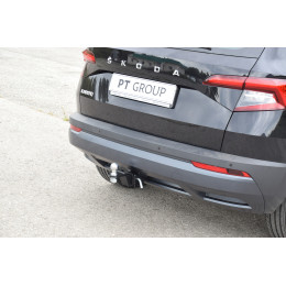 SKQ-17-991122.00 PT GROUP Фаркоп на Volkswagen Tiguan 2008-2017, 2017-2024 (без подрезки бампера), Skoda Kodiaq 2017-2023, 2023- (требуется подрезка бампера), Skoda Karoq 2019- (требуется подр