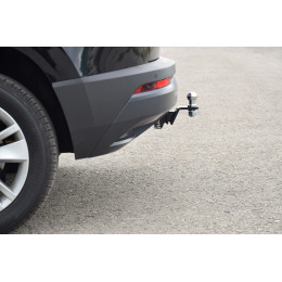SKQ-17-991122.00 PT GROUP Фаркоп на Volkswagen Tiguan 2008-2017, 2017-2024 (без подрезки бампера), Skoda Kodiaq 2017-2023, 2023- (требуется подрезка бампера), Skoda Karoq 2019- (требуется подр