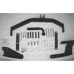 SY 008 AVTOS Фаркоп на SsangYong Actyon Sports 2006-2014 без подрезки бампера. Тип шара: A. Нагрузки: 750/50 кг, масса фаркопа 20 кг (без электрики в комплекте)