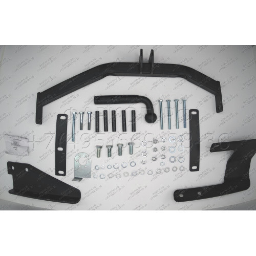 SY 008 AVTOS Фаркоп на SsangYong Actyon Sports 2006-2014 без подрезки бампера. Тип шара: A. Нагрузки: 750/50 кг, масса фаркопа 20 кг (без электрики в комплекте)