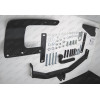 SY 008 AVTOS Фаркоп на SsangYong Actyon Sports 2006-2014 без подрезки бампера. Тип шара: A. Нагрузки: 750/50 кг, масса фаркопа 20 кг (без электрики в комплекте)