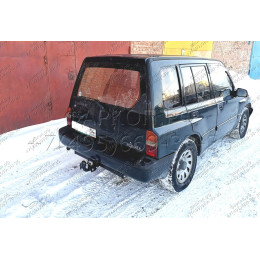 H.S38.A HALTY Фаркоп на Suzuki Escudo 5 дверей 1988-1998, Suzuki Vitara 1988-1998 без подрезки бампера. Тип шара: A. Нагрузки: 750/75 кг, масса фаркопа 12,9 кг