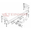 T-126 STEINHOF Фаркоп на Toyota Corolla хетчбек 3/5 дверей E12 2002-2007 без подрезки бампера. Тип шара: A. Нагрузки: 1350/55 кг, масса фаркопа 13,6 кг (без электрики в комплекте)