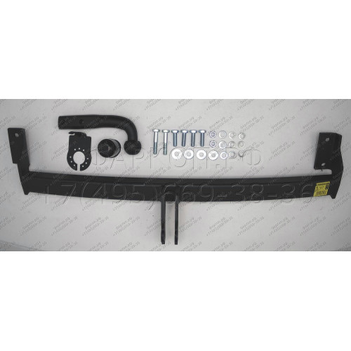 T-186 STEINHOF Фаркоп на Toyota RAV4 3/5 дверей 06/2000-2006 без снятия и подрезки бампера. Тип шара: A. Нагрузки: 2000/80 кг, масса фаркопа 13,2 кг (без электрики в комплекте)