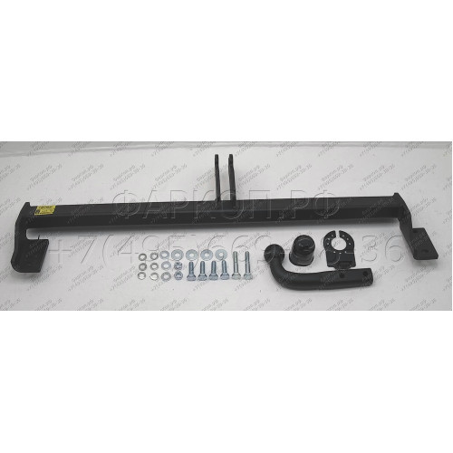 T-186 STEINHOF Фаркоп на Toyota RAV4 3/5 дверей 06/2000-2006 без снятия и подрезки бампера. Тип шара: A. Нагрузки: 2000/80 кг, масса фаркопа 13,2 кг (без электрики в комплекте)