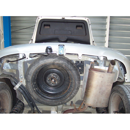 T053C GALIA Полностью оцинкованный фаркоп на Toyota Corolla Verso 2004-2009. Тип шара: C (горизонтальный съемный). Требуется подрезка бампера. Нагрузки: 1400/60 кг, масса фаркопа 16,36 кг