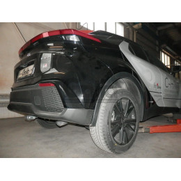 T073C GALIA Полностью оцинкованный фаркоп на Toyota C-HR 2018-2023, 2023-, Toyota Corolla хетчбек 2019-. Тип шара: C (горизонтальный съемный). Установка без выреза бамп
