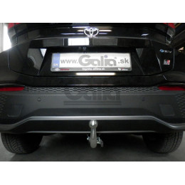 T073C GALIA Полностью оцинкованный фаркоп на Toyota C-HR 2018-2023, 2023-, Toyota Corolla хетчбек 2019-. Тип шара: C (горизонтальный съемный). Установка без выреза бамп
