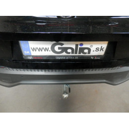 T073C GALIA Полностью оцинкованный фаркоп на Toyota C-HR 2018-2023, 2023-, Toyota Corolla хетчбек 2019-. Тип шара: C (горизонтальный съемный). Установка без выреза бамп