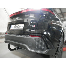 T073C GALIA Полностью оцинкованный фаркоп на Toyota C-HR 2018-2023, 2023-, Toyota Corolla хетчбек 2019-. Тип шара: C (горизонтальный съемный). Установка без выреза бамп