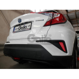 T073C GALIA Полностью оцинкованный фаркоп на Toyota C-HR 2018-2023, 2023-, Toyota Corolla хетчбек 2019-. Тип шара: C (горизонтальный съемный). Установка без выреза бамп