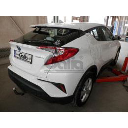 T073C GALIA Полностью оцинкованный фаркоп на Toyota C-HR 2018-2023, 2023-, Toyota Corolla хетчбек 2019-. Тип шара: C (горизонтальный съемный). Установка без выреза бамп