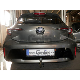 T073C GALIA Полностью оцинкованный фаркоп на Toyota C-HR 2018-2023, 2023-, Toyota Corolla хетчбек 2019-. Тип шара: C (горизонтальный съемный). Установка без выреза бамп