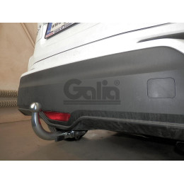 T073C GALIA Полностью оцинкованный фаркоп на Toyota C-HR 2018-2023, 2023-, Toyota Corolla хетчбек 2019-. Тип шара: C (горизонтальный съемный). Установка без выреза бамп