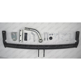T102-BA TAVIALS ТСУ для Toyota Avensis T25 седан 2003-2008 без снятия и выреза бампера. Тип шара: C (оцинкованный, съемный). Нагрузки: 1500/75 кг, масса фаркопа 12,64 кг (