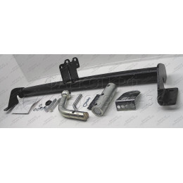 T102-BA TAVIALS ТСУ для Toyota Avensis T25 седан 2003-2008 без снятия и выреза бампера. Тип шара: C (оцинкованный, съемный). Нагрузки: 1500/75 кг, масса фаркопа 12,64 кг (