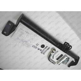 T102-BA TAVIALS ТСУ для Toyota Avensis T25 седан 2003-2008 без снятия и выреза бампера. Тип шара: C (оцинкованный, съемный). Нагрузки: 1500/75 кг, масса фаркопа 12,64 кг (