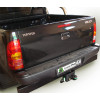 T114-FC Лидер-плюс ТСУ для Toyota Hilux (4WD) (N2) с задней подножкой 2008-2015 без выреза бампера. Нагрузки: 1200/50 кг, масса фаркопа 8,68 кг (без электрики в комплекте)