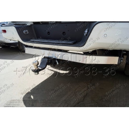 TCU00309 ТСС Фаркоп на JAC T6 2021-, JAC T8 Pro 2023- без подрезки бампера. Тип шара: E (шаровый узел под американский квадрат). Нагрузки: 2500/100 кг