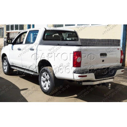 TCU00309 ТСС Фаркоп на JAC T6 2021-, JAC T8 Pro 2023- без подрезки бампера. Тип шара: E (шаровый узел под американский квадрат). Нагрузки: 2500/100 кг