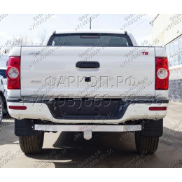 TCU00309 ТСС Фаркоп на JAC T6 2021-, JAC T8 Pro 2023- без подрезки бампера. Тип шара: E (шаровый узел под американский квадрат). Нагрузки: 2500/100 кг