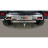 TCU00399 ТСС Распродажа! Фаркоп оцинкованный на BAIC BJ40 2023- с накладкой с надписью BAIC без подрезки бампера. Тип шара: E (шаровый узел под американский квадрат). Нагрузки: 1200/75 кг