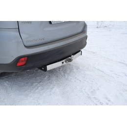 THL-13-991224.00 PT GROUP Фаркоп с нержавеющей накладкой на Toyota Highlander 2013-2020 без подрезки бампера. Тип шара: F. Нагрузки: 2500/120 кг, масса фаркопа 21,4 кг (без 