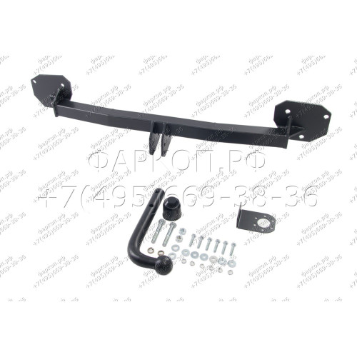 H.T50.A HALTY Фаркоп на Toyota Fielder 2WD/4WD 2012-2017, 2017- (без подрезки бампера), Toyota Corolla Axio E160 2012-, в т.ч. Hybrid (требуется подрезка бампера). Тип шара: A. Нагрузки: 550/50 кг, масса фаркопа 13, 3 кг