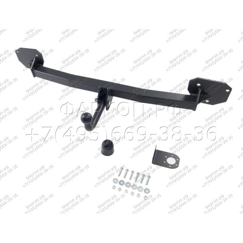 H.T50.A HALTY Фаркоп на Toyota Fielder 2WD/4WD 2012-2017, 2017- (без подрезки бампера), Toyota Corolla Axio E160 2012-, в т.ч. Hybrid (требуется подрезка бампера). Тип шара: A. Нагрузки: 550/50 кг, масса фаркопа 13, 3 кг
