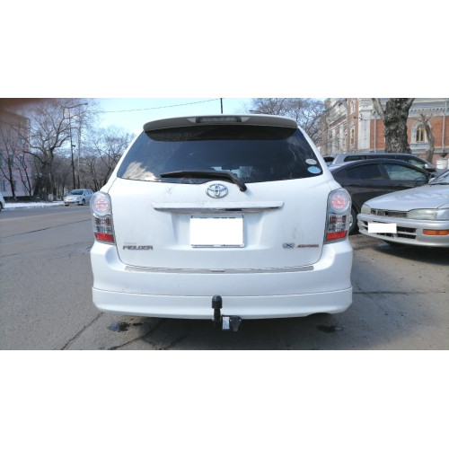 H.T50.A HALTY Фаркоп на Toyota Fielder 2WD/4WD 2012-2017, 2017- (без подрезки бампера), Toyota Corolla Axio E160 2012-, в т.ч. Hybrid (требуется подрезка бампера). Тип шара: A. Нагрузки: 550/50 кг, масса фаркопа 13, 3 кг