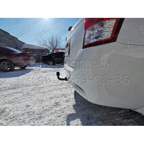 H.T50.A HALTY Фаркоп на Toyota Fielder 2WD/4WD 2012-2017, 2017- (без подрезки бампера), Toyota Corolla Axio E160 2012-, в т.ч. Hybrid (требуется подрезка бампера). Тип шара: A. Нагрузки: 550/50 кг, масса фаркопа 13, 3 кг