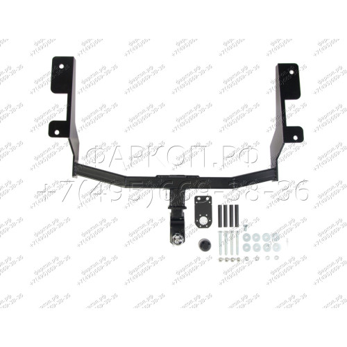 H.T69.E HALTY Фаркоп на Toyota Probox / Suceed 2WD/4WD 2014- без подрезки бампера. Тип шара: E. Нагрузки: 550/75 кг, масса фаркопа 19,5 кг