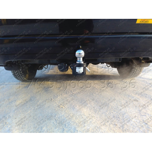H.T69.E HALTY Фаркоп на Toyota Probox / Suceed 2WD/4WD 2014- без подрезки бампера. Тип шара: E. Нагрузки: 550/75 кг, масса фаркопа 19,5 кг