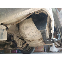 H.T75.A HALTY Фаркоп на Toyota Voxy 4WD 2001-2007, Toyota Noah 4WD 2001-2007 без подрезки бампера. Тип шара: A. Нагрузки: 750/75 кг, масса фаркопа 15,8 кг