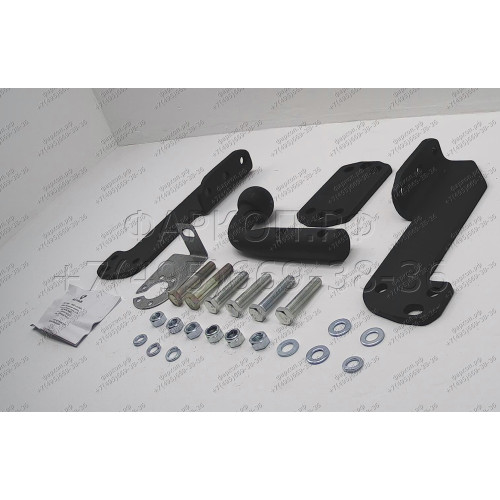 UAZ-07 AVTOS Фаркоп на УАЗ 2206, 3741, 3909, 3962, 39625, 3963 Буханка 1985- без снятия и подрезки бампера. Тип шара: A. Нагрузки: 800/50 кг, масса фаркопа 6,5 кг (электрика в комплекте) (без электрики в комплекте)