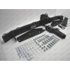 UPK-08-991124.00 PT GROUP Фаркоп с нержавеющей накладкой на УАЗ пикап 2008-, УАЗ Профи 2017- без подрезки бампера. Тип шара: E (легкосъемный шар под квадрат). Нагрузки: 1600/100 кг, масса фаркопа 19,6 кг (без электрики в комплекте)